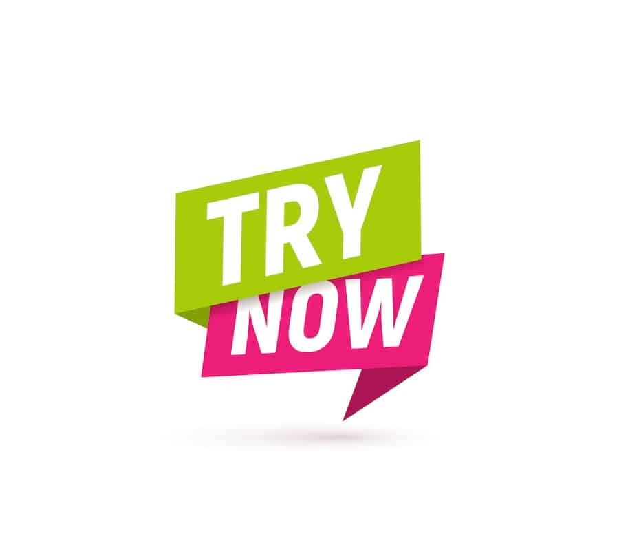 try now graphic