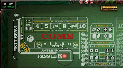 Pass Line craps Strategy